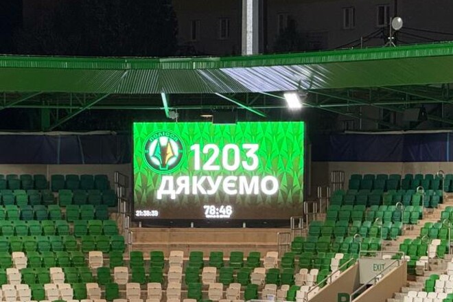 Стало известно, сколько зрителей посетило матч команд Полесье и Пакш
