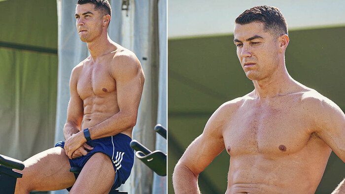 ФОТО. 40-летний Криштиану Роналду шокировал фанатов своей формой