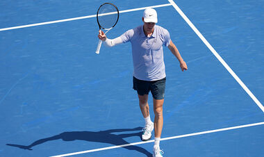 Перший матч після Вімблдона: Сіннер з розгрому стартував у Цинциннаті