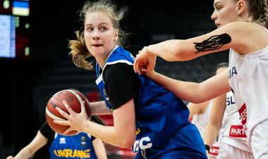 Женская сборная Украины U-20 по баскетболу уступила Словении