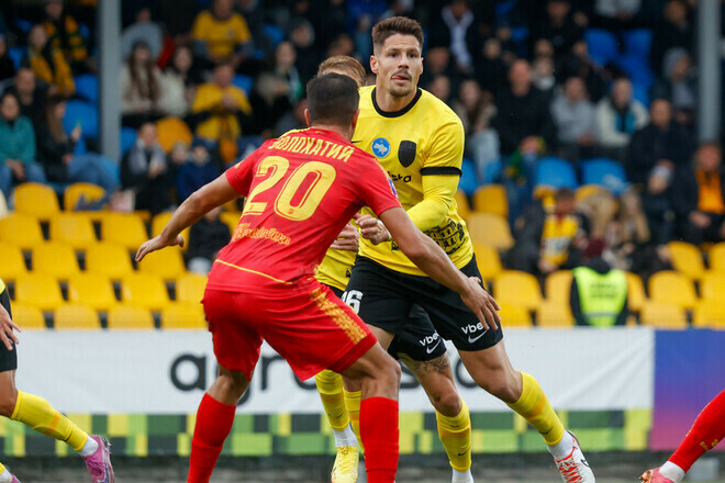 ВІДЕО. Ногою в голову. Гравця Олександрії дискваліфікували на 5 матчів
