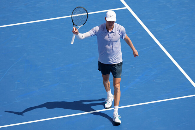 Перший матч після Вімблдона: Сіннер з розгрому стартував у Цинциннаті