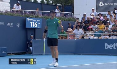 Главный неудачник Тура снялся с матча в Цинциннати, в котором вел 7:6, 4:0