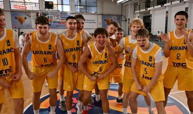 Сборная Украины U-16 по баскетболу на второй строчке после трех матчей ЧЕ