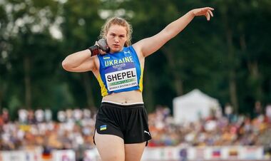Ангелина Шепель выиграла серебро чемпионата Европы U-20 в толкании ядра