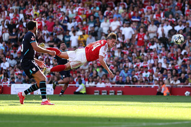 Арсенал – Атлетік 3:0. Як забив Дьокереш. Відео голів та огляд матчу