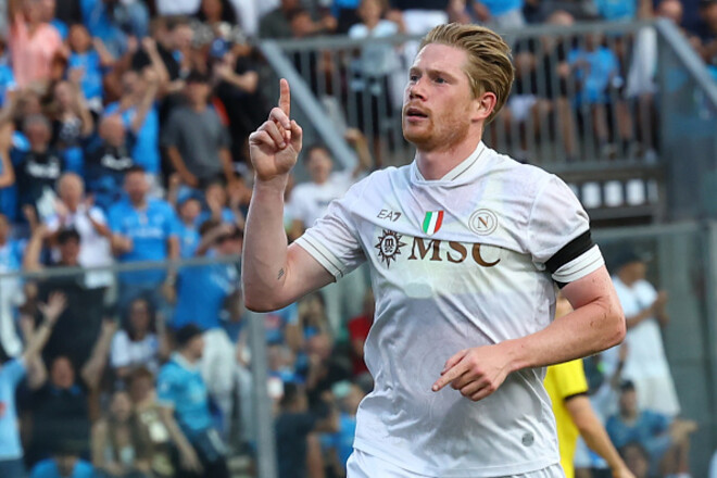 Наполи – Жирона – 3:2. Дубль КДБ, как ассистировал Цыганков. Видео голов