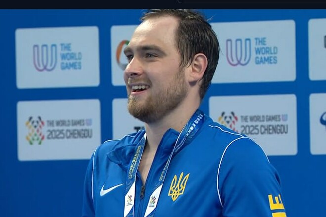 Український плавець здобув срібло Всесвітніх ігор, програвши рекордсмену