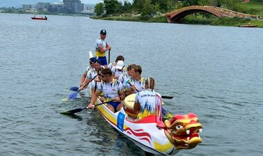 Гребля на лодках Дракон. Украинцы – за шаг от медали Всемирных игр