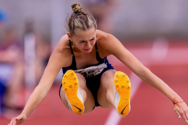 Діана Мірошніченко виборола бронзу в стрибках у довжину на ЧЄ U-20