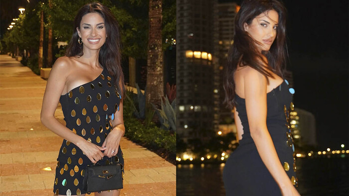 ФОТО. Італійська футбольна журналістка оголила груди. Вогонь