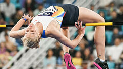 Юлия Левченко выиграла чемпионат Украины в прыжках в высоту