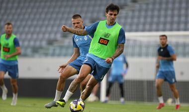 Photo. Dynamo conducted training before playing Q3 Champions League with Paphos