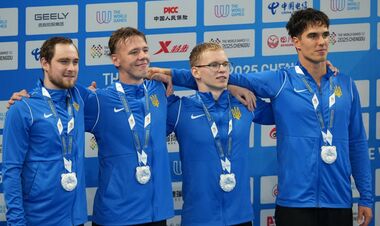 ФОТО. Украина собрала урожай наград в подводном плавании на Всемирных играх