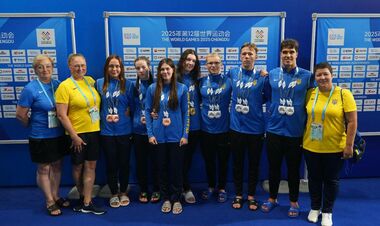Всемирные игры. Сборная Украины имеет 23 медали и занимает 4-е место