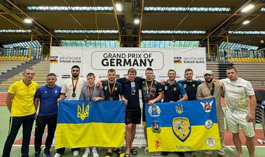 Украинские борцы греко-римского стиля завоевали 4 медали в Германии