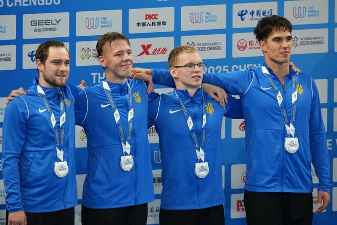 ФОТО. Україна має врожай нагород у підводному плаванні на Всесвітніх іграх