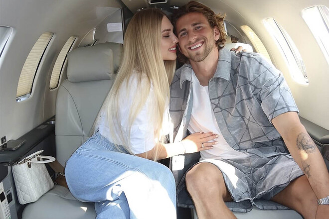 ФОТО. Дружину Забарного атакували росіяни після трансферу її чоловіка в ПСЖ