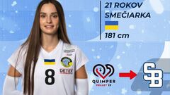 Доигровщица сборной Украины перешла к чемпионам Словакии