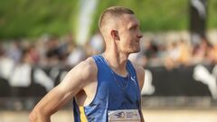 Прыжки в высоту. Дмитрий Никитин занял третье место в Будапеште