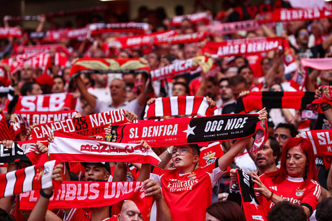 Матч Бенфика – Ницца стал самым посещаемым в евросезоне