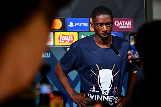 Дембеле відреагував на феєрію ПСЖ в матчі за Суперкубок УЄФА