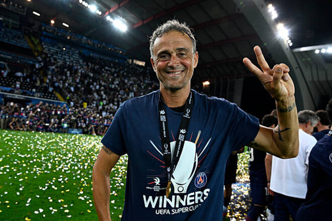 Луис Энрике из ПСЖ повторил успех, которого достиг в Барселоне