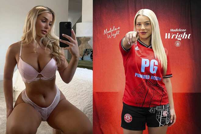 ФОТО. Модель OnlyFans стала футболісткою. Фанати здивовані й хочуть на матч