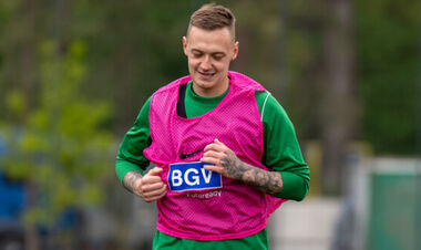 Александр Назаренко – лучший игрок Полесья в матче с Пакшем