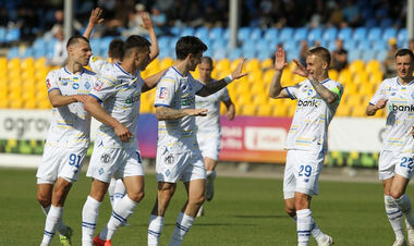 UPL table. Dynamo became the champion, Alexandria recorded the second place