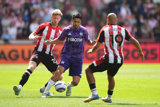 Брентфорд с Ярмолюком в составе уступил Фулхэму