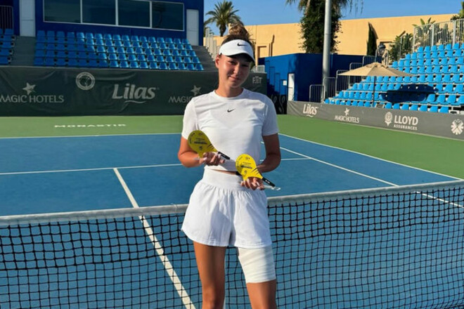 Катерина Лазаренко стала парною призеркою на хардовому турнірі в Тунісі