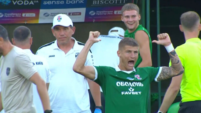 ВІДЕО. Оболонь забила переможний гол класним ударом зі штрафного