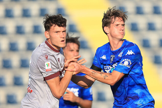 18-летний украинец в Кубке Италии дебютировал в основе команды из Серии B