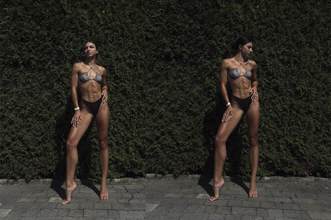 ФОТО. Украинская журналистка разделась и показала невероятный пресс