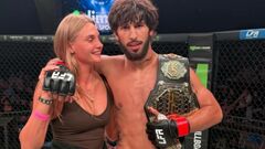 The boyfriend of Yastremskaya knockout won the vacant title at the MMA tournament