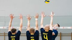 Перед ЧМ украинские волейболисты победили польский клуб