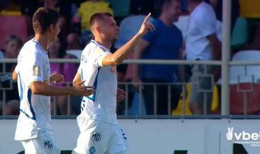 ВІДЕО. Динамо виграло перший тайм у Епіцентру завдяки голу Михайленка