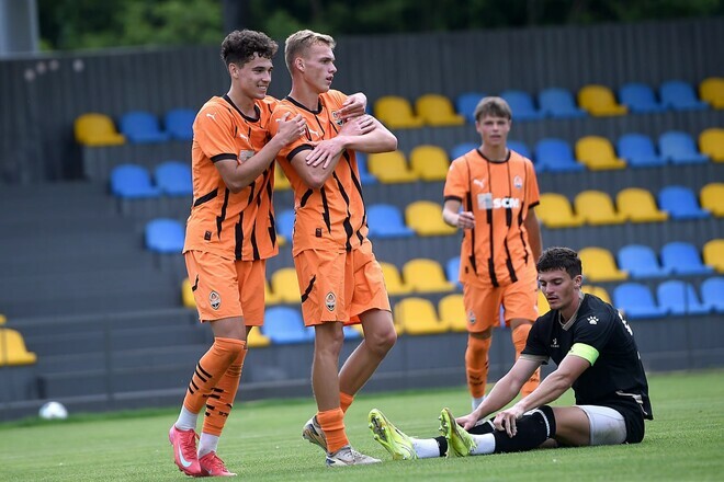 Отличный второй тайм. Шахтер U-19 разгромил Верес U-19