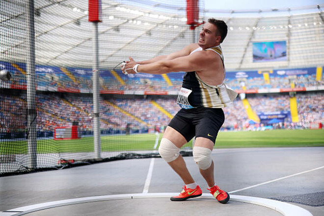 Метання молота. Кохан посів 4-те місце на етапі Діамантової ліги у Польщі