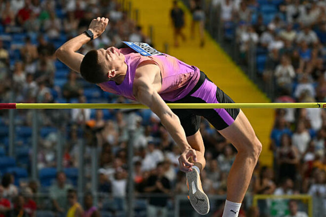 Стрибки у висоту. Олег Дорощук посів 3-тє місце на етапі Діамантової ліги