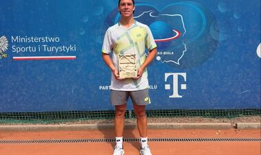 Українець у статусі першого сіяного завоював трофей на турнірі ITF у Польщі