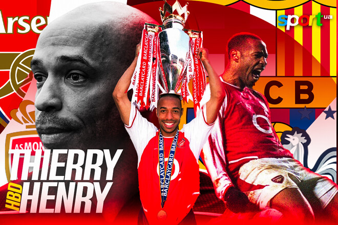 Скорость, талант и футбольное искусство. Тьерри Анри празднует 48 лет