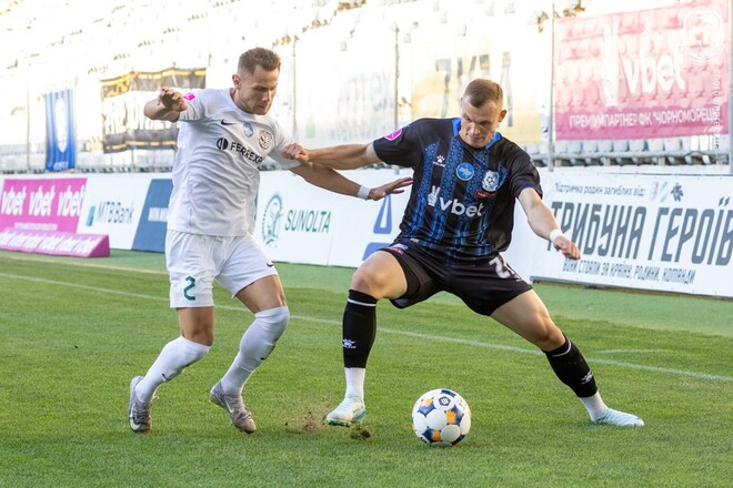 Чорноморець – Ворскла – 0:0. Напружений матч без голів. Відеоогляд