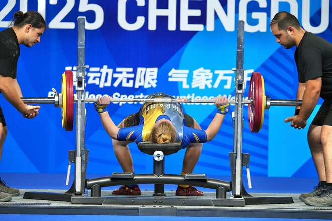 В последний день Всемирных игр украинцы взяли 4 медали в пауэрлифтинге
