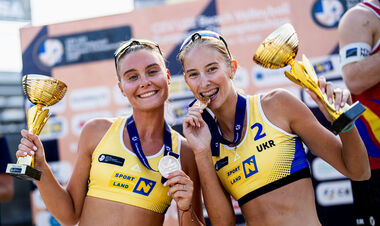 Українки завоювали з рекордом золото ЧЄ U22 з пляжного волейболу