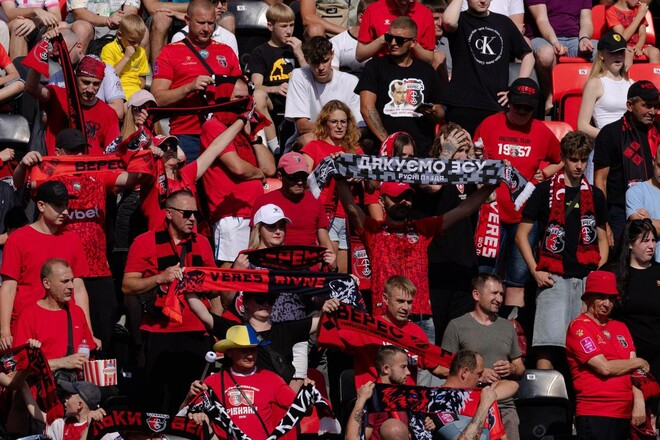 Стало известно, сколько фанатов пришло на матч УПЛ Верес – Шахтер