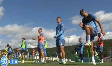 ВИДЕО. Динамо ведет подготовку к матчу Лиги Европы с Маккаби Тель-Авив