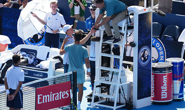 Синнер снялся с финала Цинциннати против Алькараса  при счете 0:5