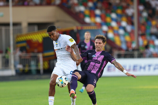 Герреро забив перший м'яч за Динамо у чемпіонатах України